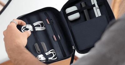 Organise Your Tech Accessories on Remote Work Trips with Cable Organiser and More