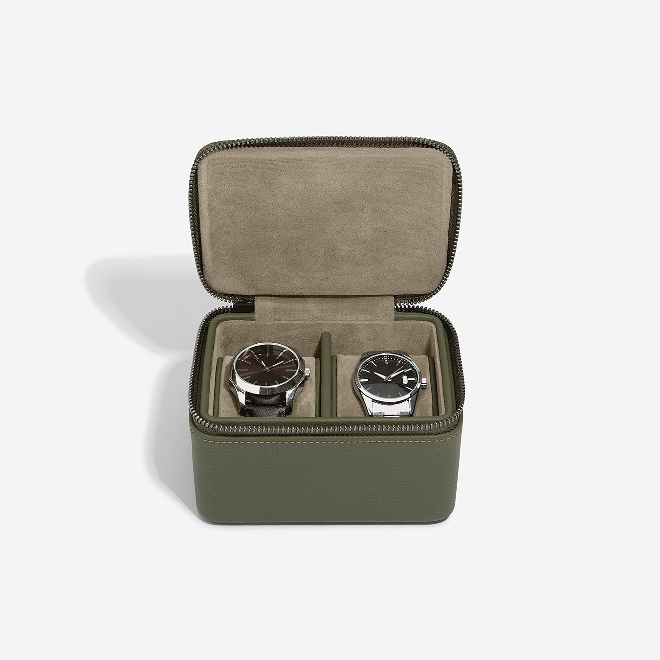 Gift Bundle Large Travel Watch Box Olive Stackers Singapore